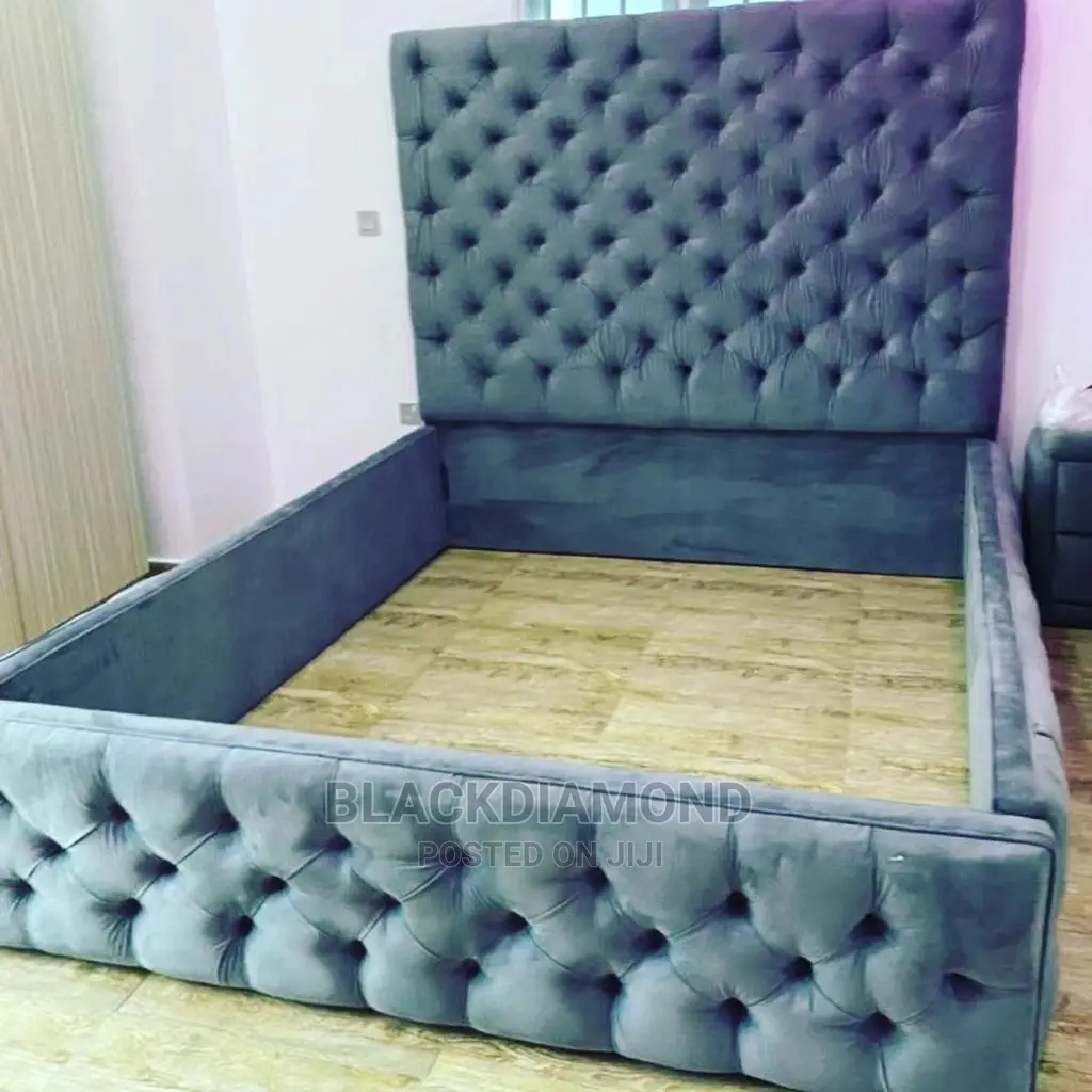 Tufted Velvet Bed Frame