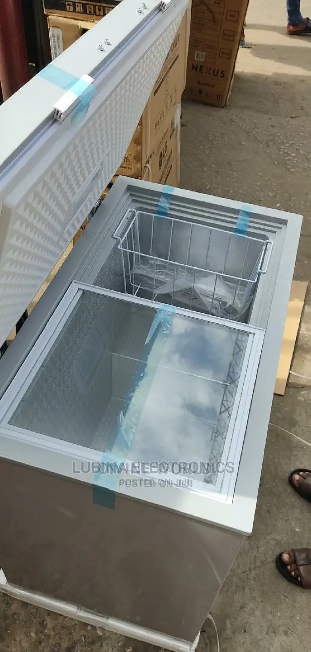 Brand New LG 350L Chest Freezer/External Compressor/Silver/