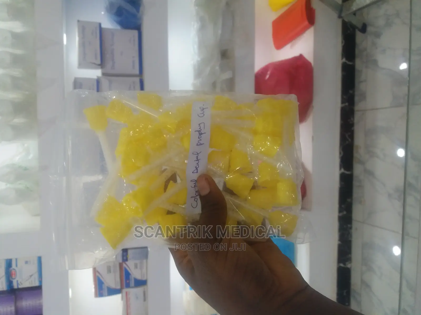Disposable Dental Rubber Cup Prophy Brush