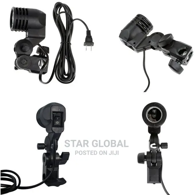 Black and Silver 2pcs Reflective Lighting Studio Umbrella