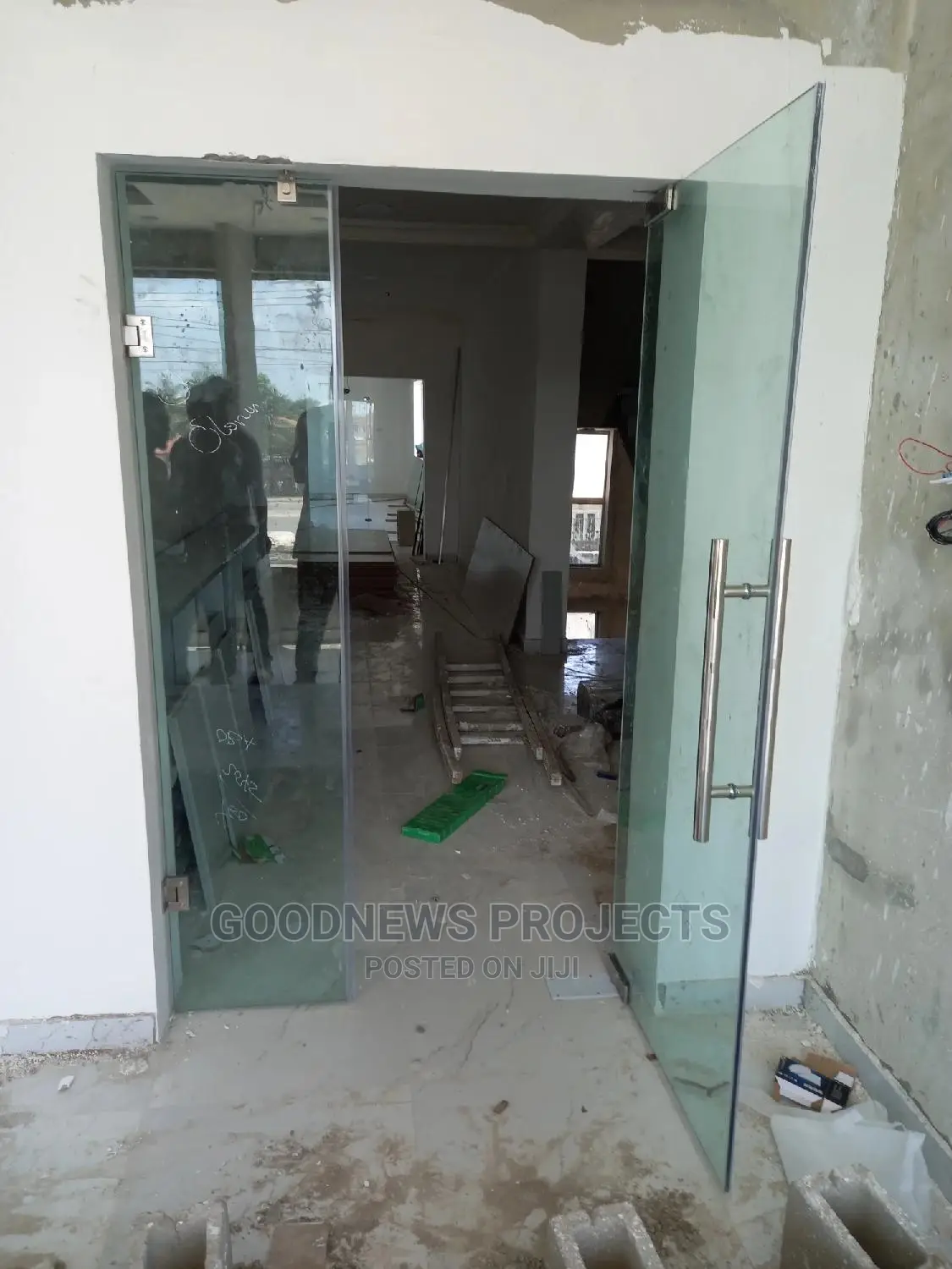 Swing With Hinge GLSSS Door