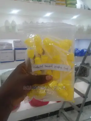 Colorful Dental Prophy Cup Rubber Latch Brushes