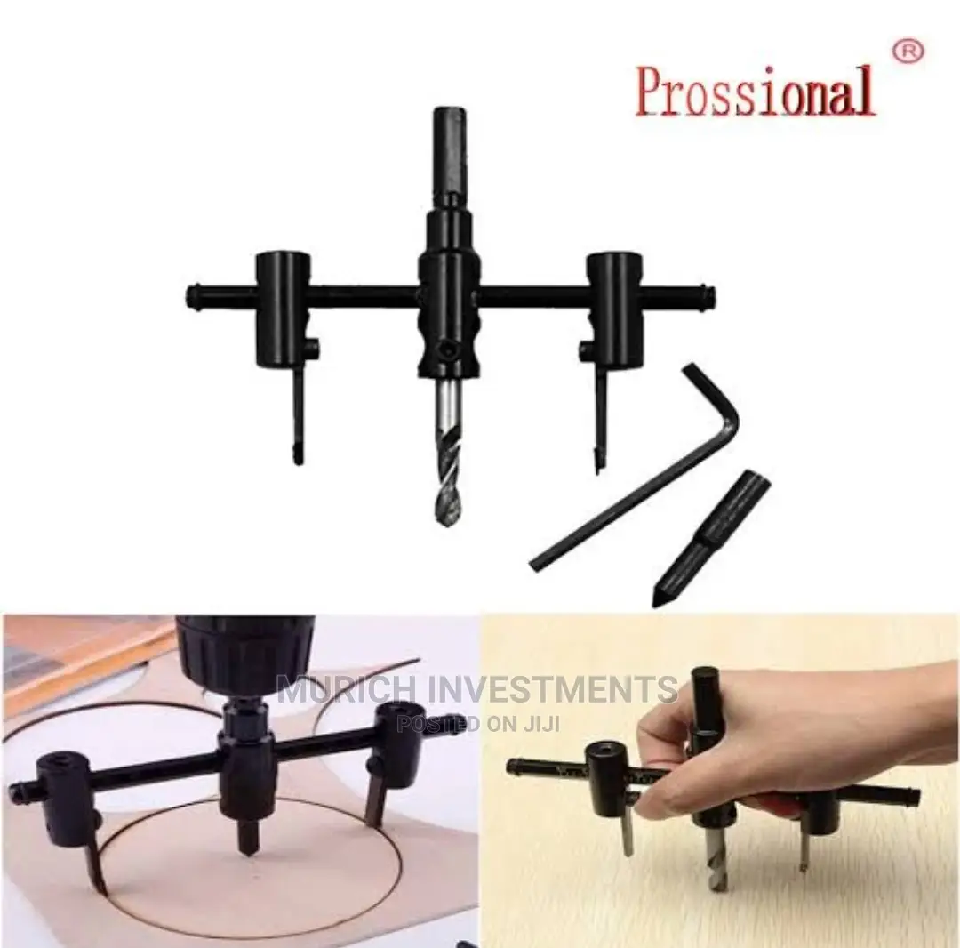Adjustable Circle Hole Cutter Drill Bit 30mm-300mm /12"Inch