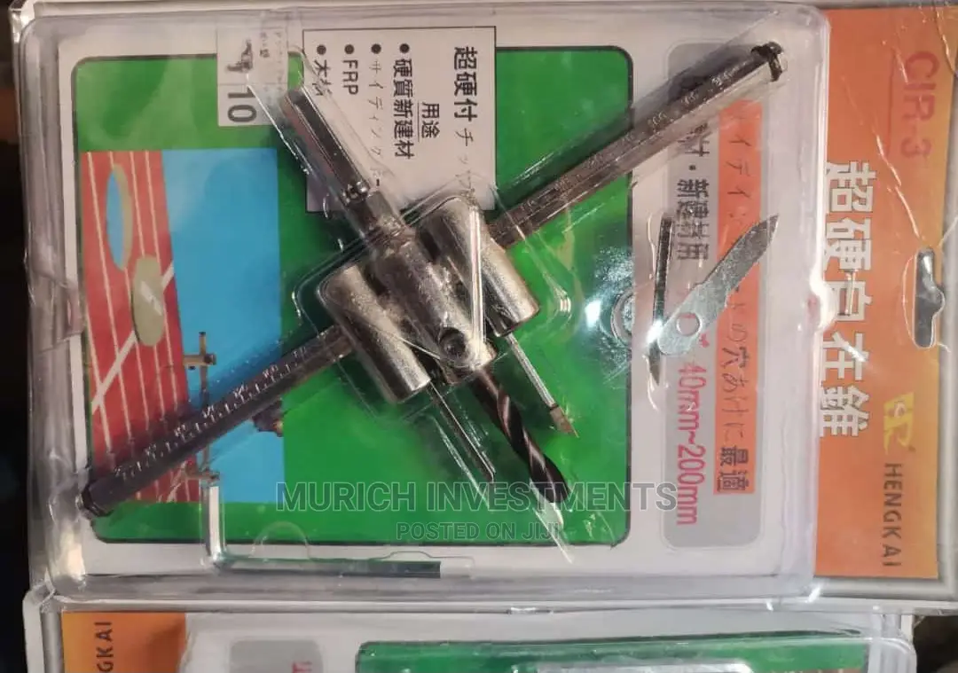 30mm - 200mm Adjustable Circle Hole Saws Tools Ki