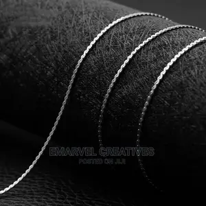 Popular Titanium Flat S Necklace