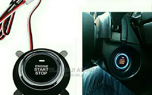 Remote Engine Push to Start System
