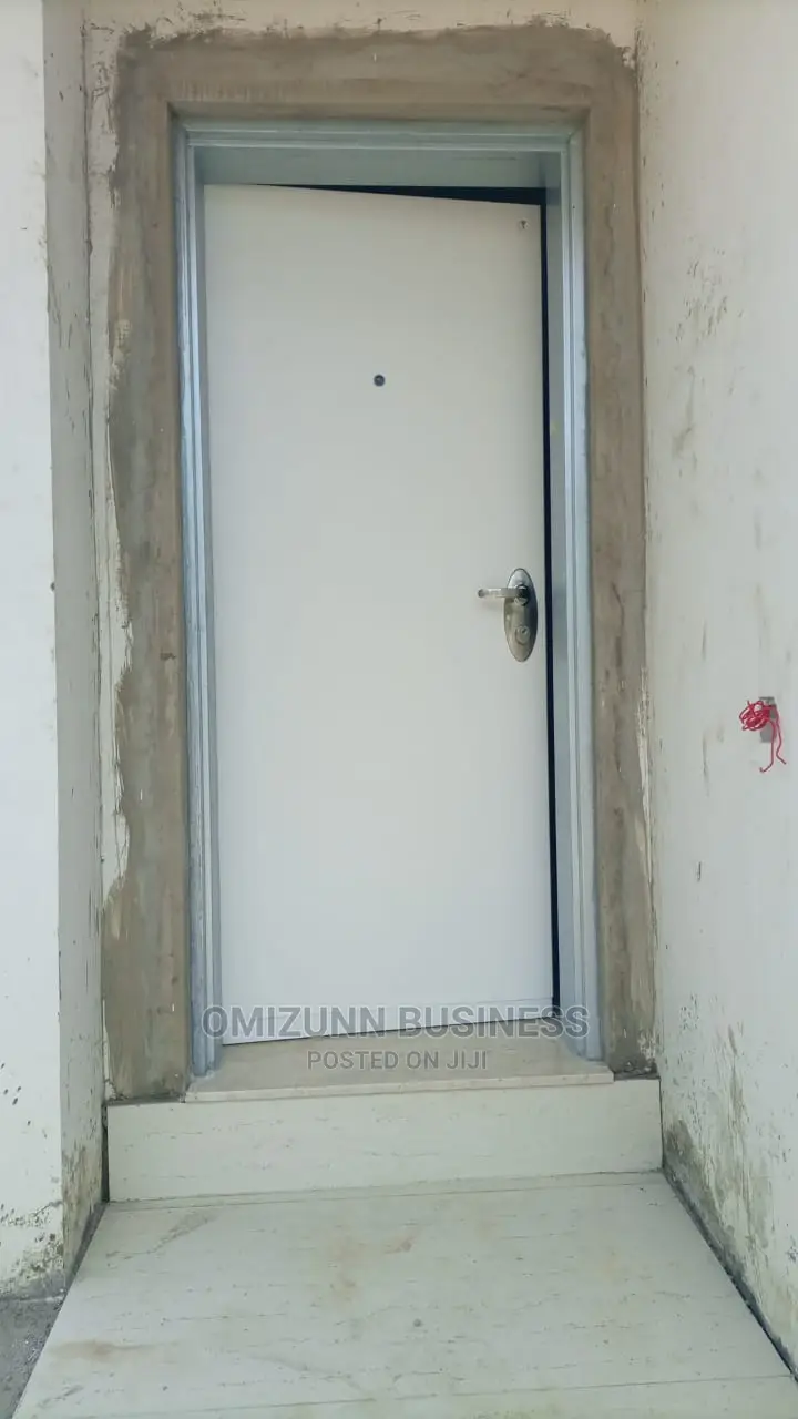 White Israeli Security Doors