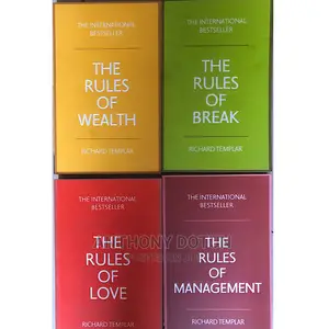 4 Motivation Books by Richard Templar’S 2500 Each