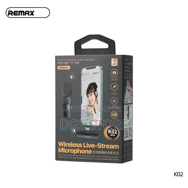 Remax Wireless Live Stream Microphone KO2 for Type C iPhone