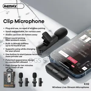 Remax Wireless Live Stream Microphone KO2 for Type C iPhone