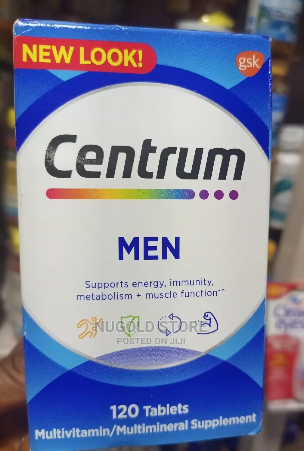 Centrum Men Multivitamin/Multimineral Supplement *120 Tablet