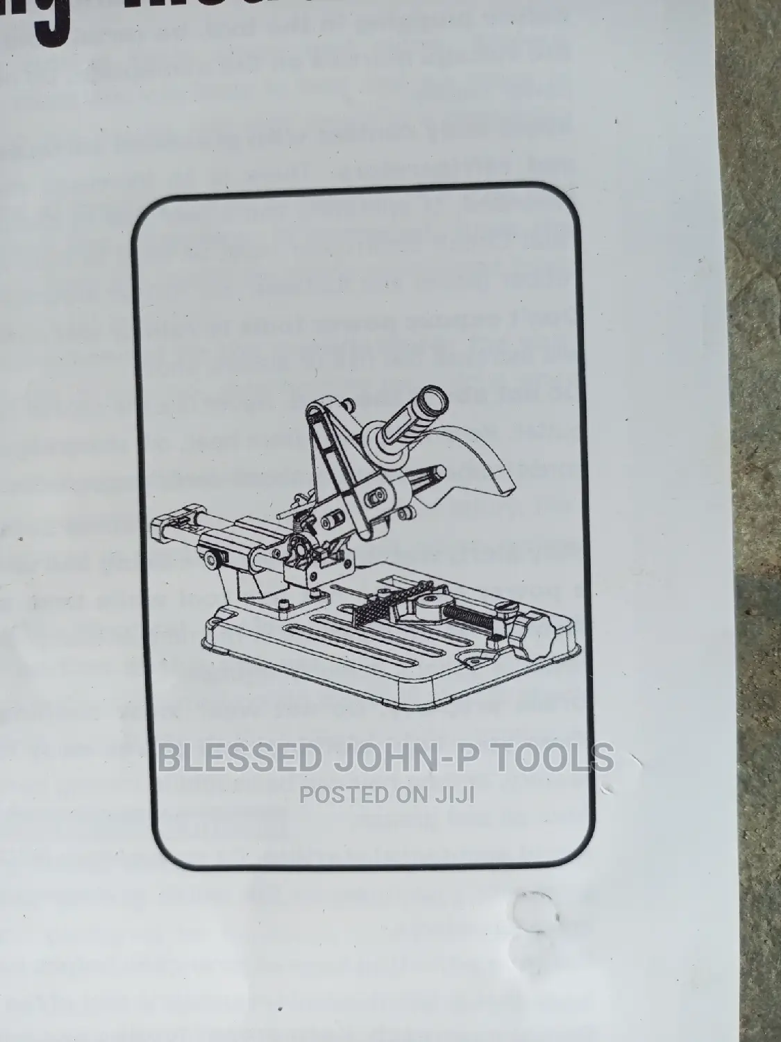 Angle Grinder Stand