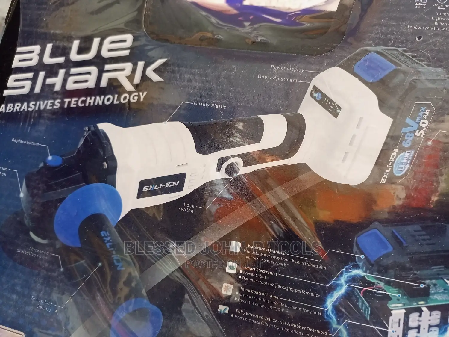 Cordless Angle Grinder