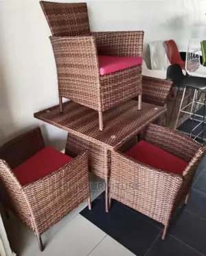 Unique Rattan Outdoor Dining Set