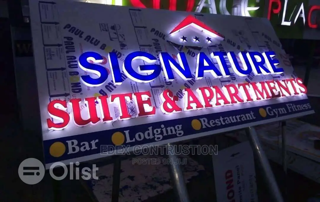 Signage and Cladding Wall