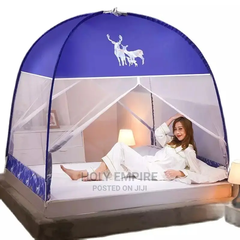 Mosquito Net With Support Blue Deer Installation Anti-Mosqui