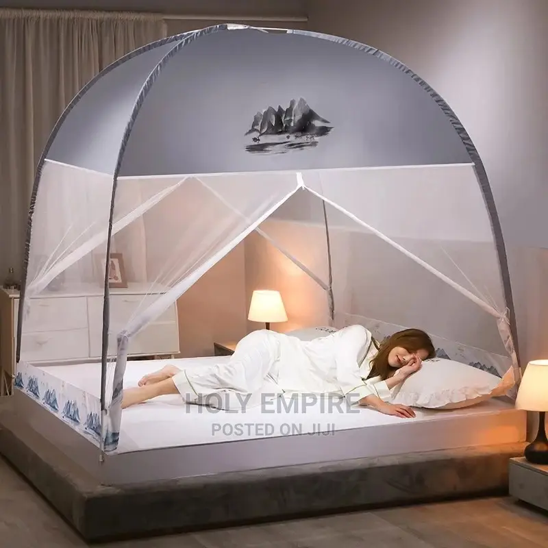 Mosquito Net With Support Blue Deer Installation Anti-Mosqui