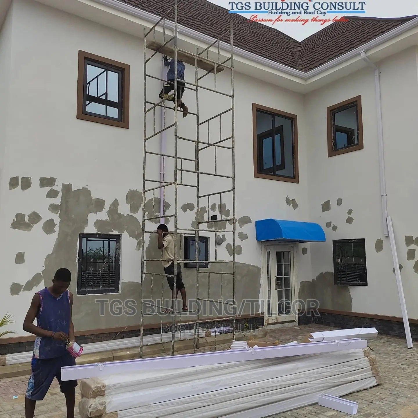 Original Pvc Rain Gutter Collector