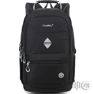 Coolbell 18.4 Inches Waterproof USB Laptop Backpack Blckgrey