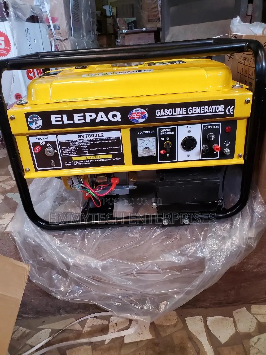 Elepacq Gasoline Generator 4.5kw