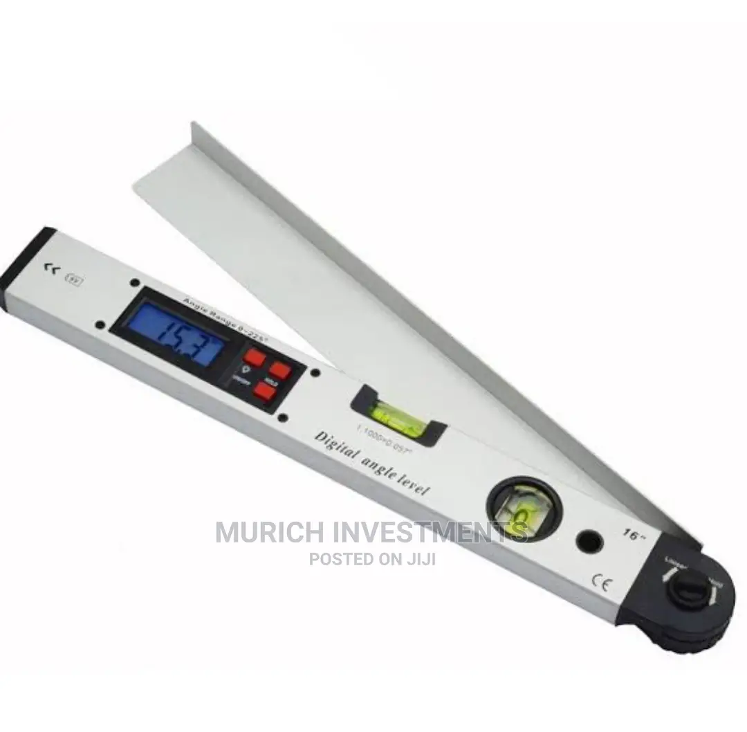 0-2250 Electronic Digital Angle Finder 16" Inclinometer