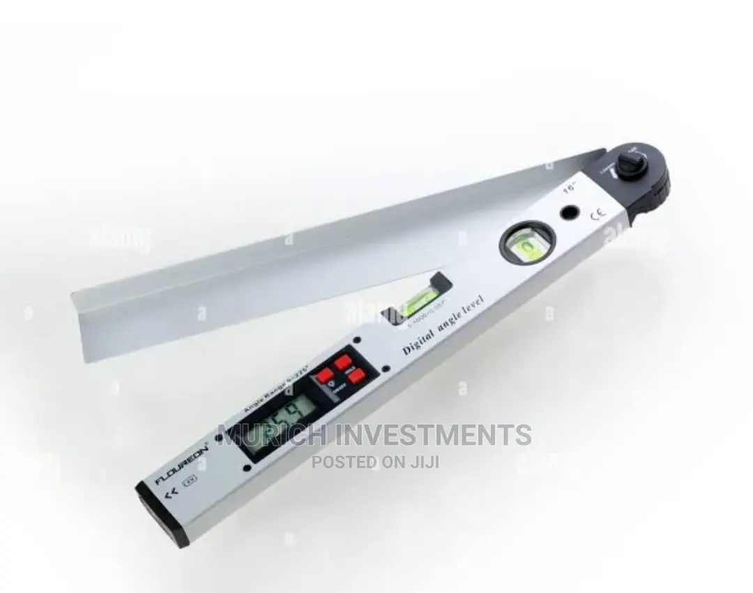 0-2250 Electronic Digital Angle Finder 16" Inclinometer