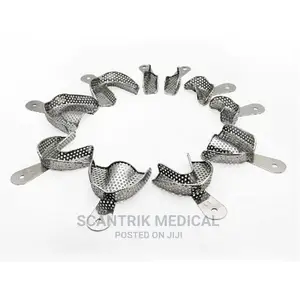 Lightweight Stainless Steel Teeth Tray (Set)