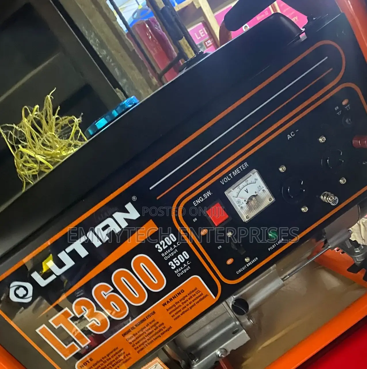 Lutian Generator 3.5kva Silent Gen