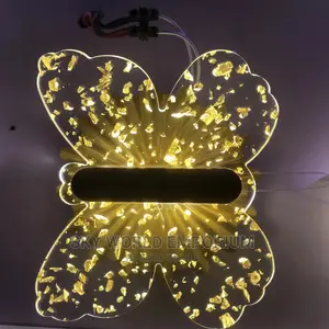 Crystal Butterfly Wall Light
