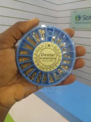 High Quality Medical Nordin Dental Gold Post/Screw Post,