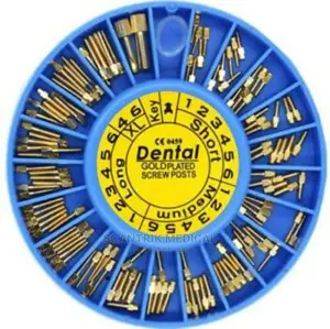 Dental Screw Post Endo Refill Stainless Steel/ Titanium /24k