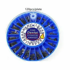 Medical Nordin Dental Gold Plated Conical Cross Head Screw