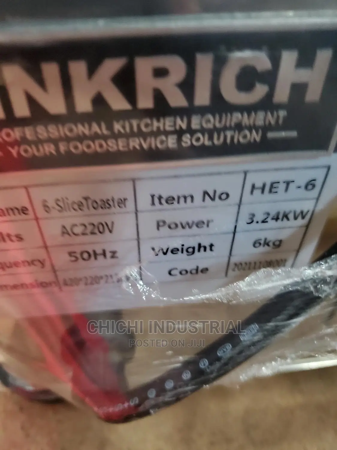 Bread Conveyor Toaster