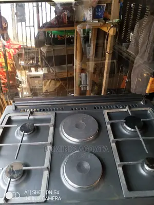 4 Gas Cooker 2 Electric Cooker