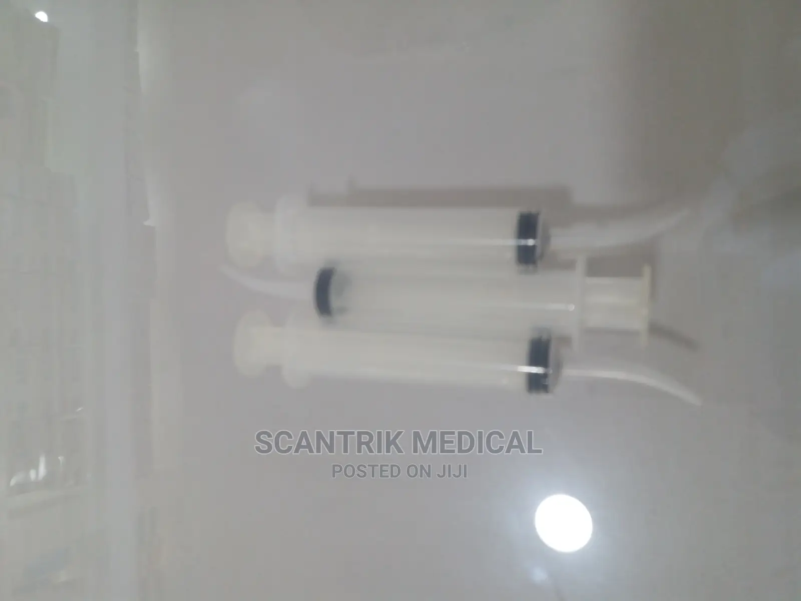 Good Quality Elbow Syringe Irrigation Curved Tip Denta