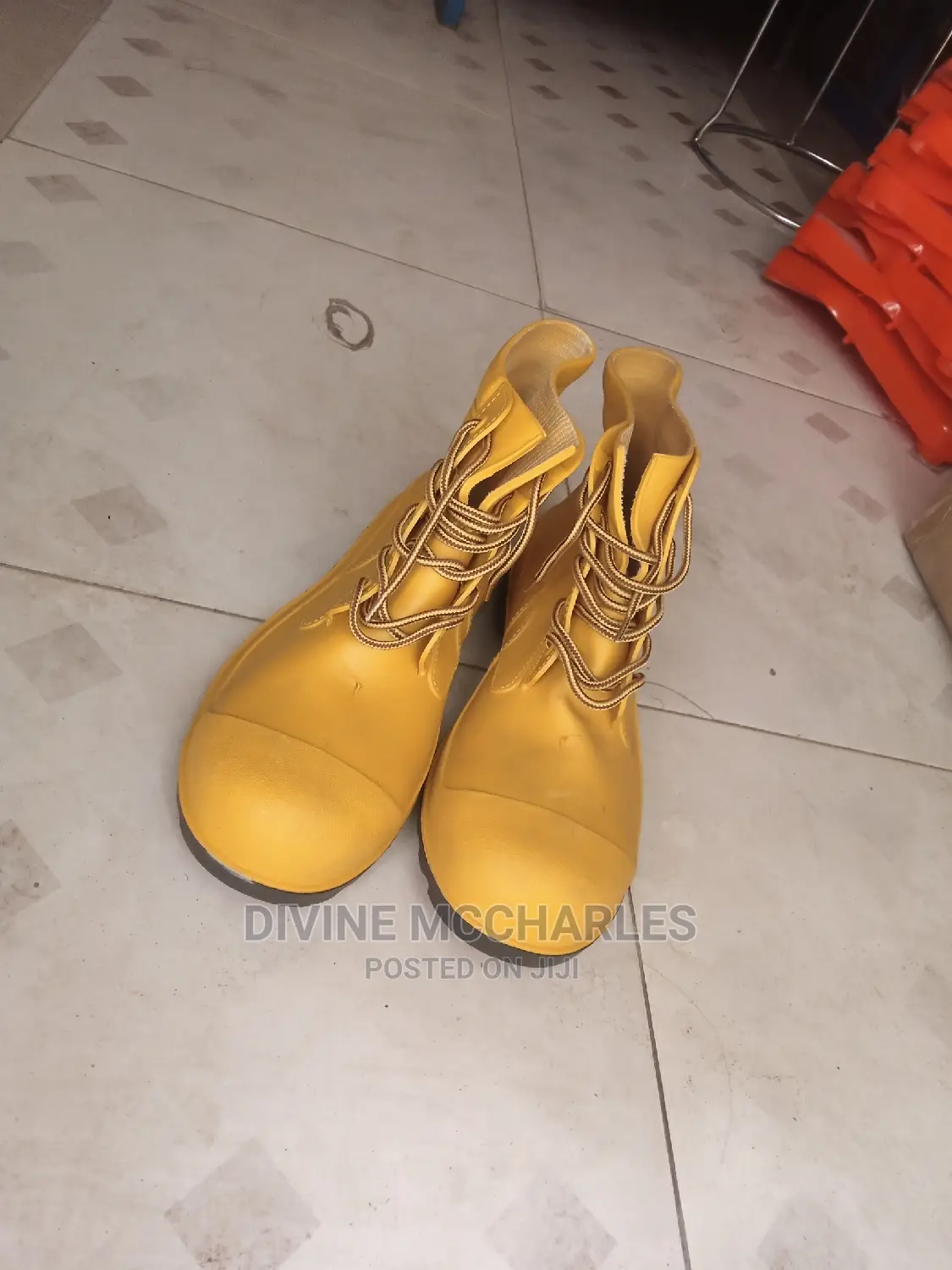 Short Safety Rain Boot