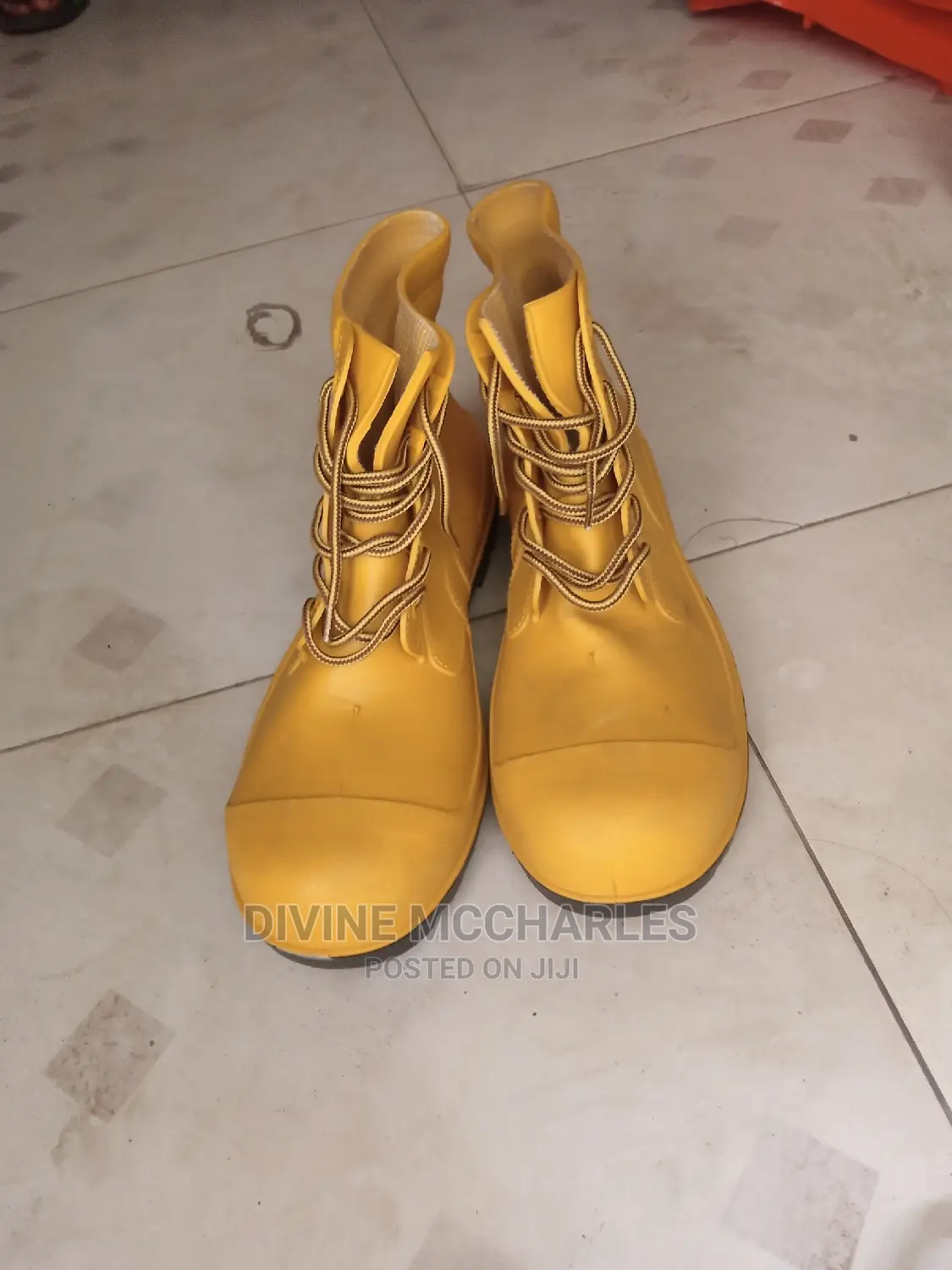 Short Safety Rain Boot