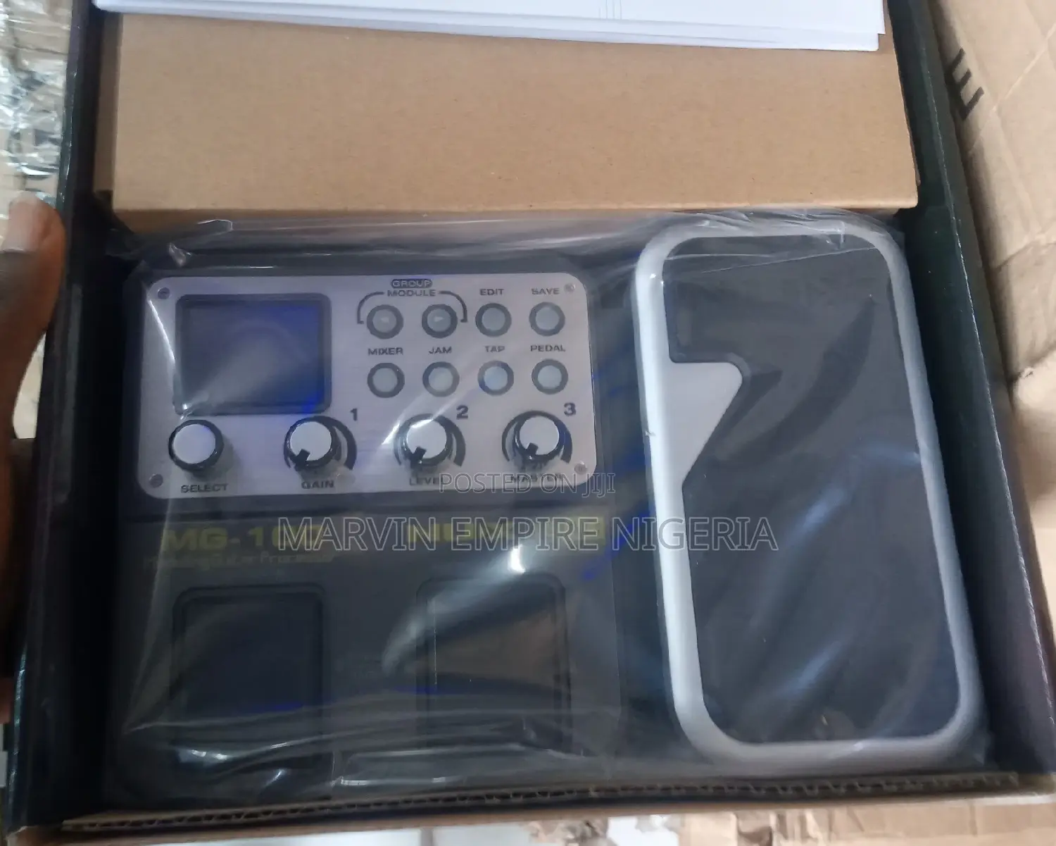 MG-100 NUX Professional Multi-Effect Pedal_ Guitar Processor