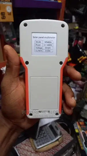 Solar Meter Tester for Reading Panels Up Up to 800w Panels