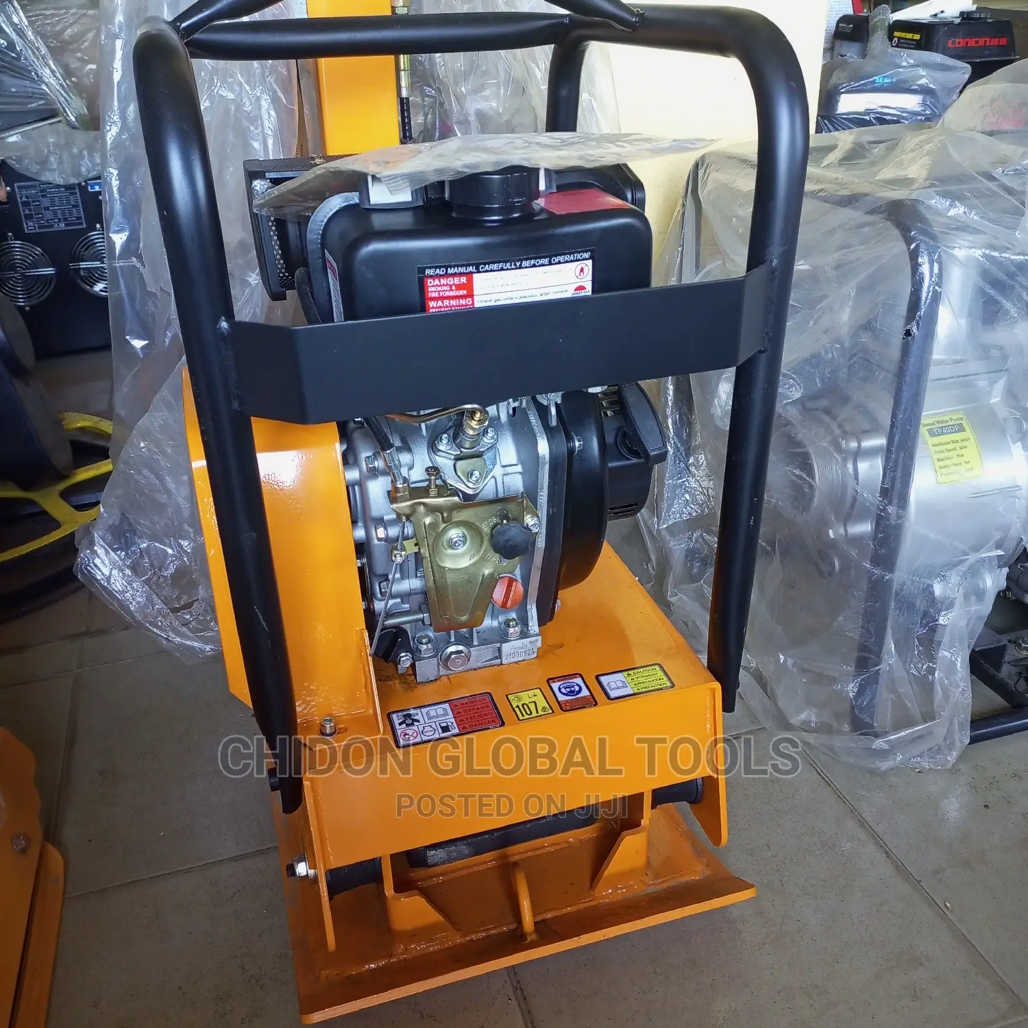 Plate Compactor Reversable