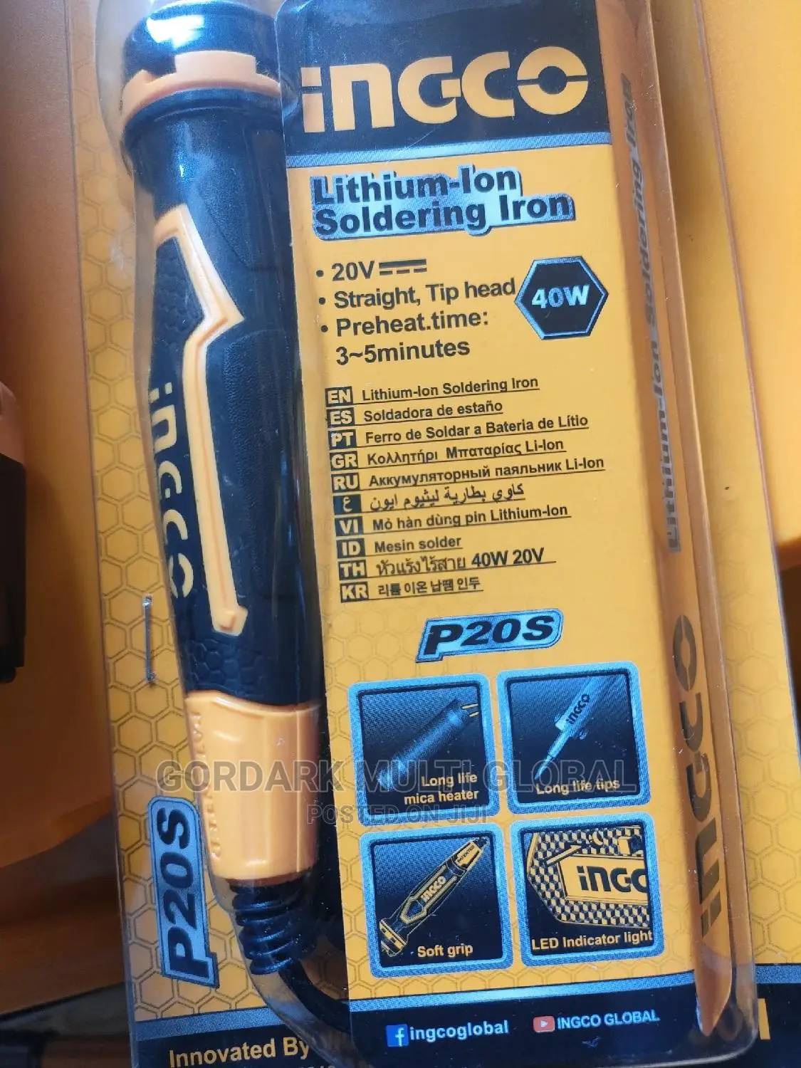 Cordless Soldering Iron 40w