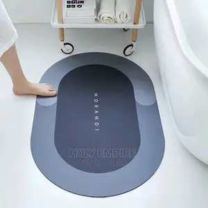 Bathroom Anti-Slip Mat Diatom Mud Absorbent Pad Nordic Style