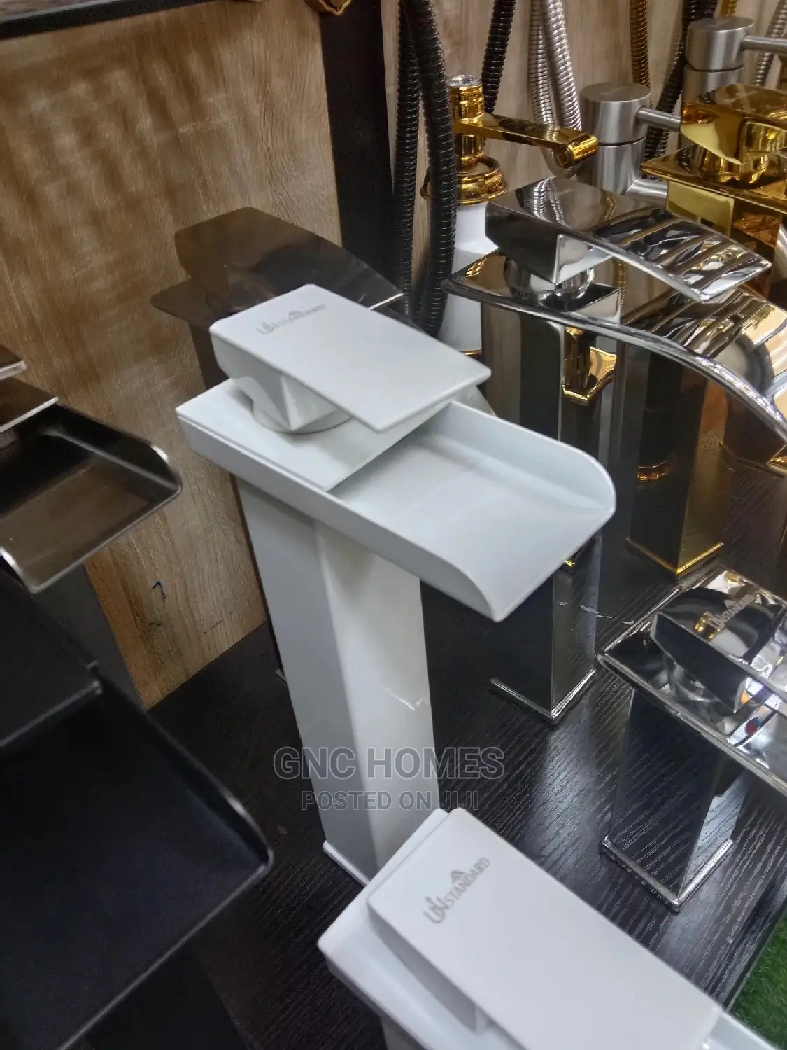 White Basin Mixer Tap