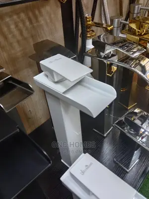 White Basin Mixer Tap