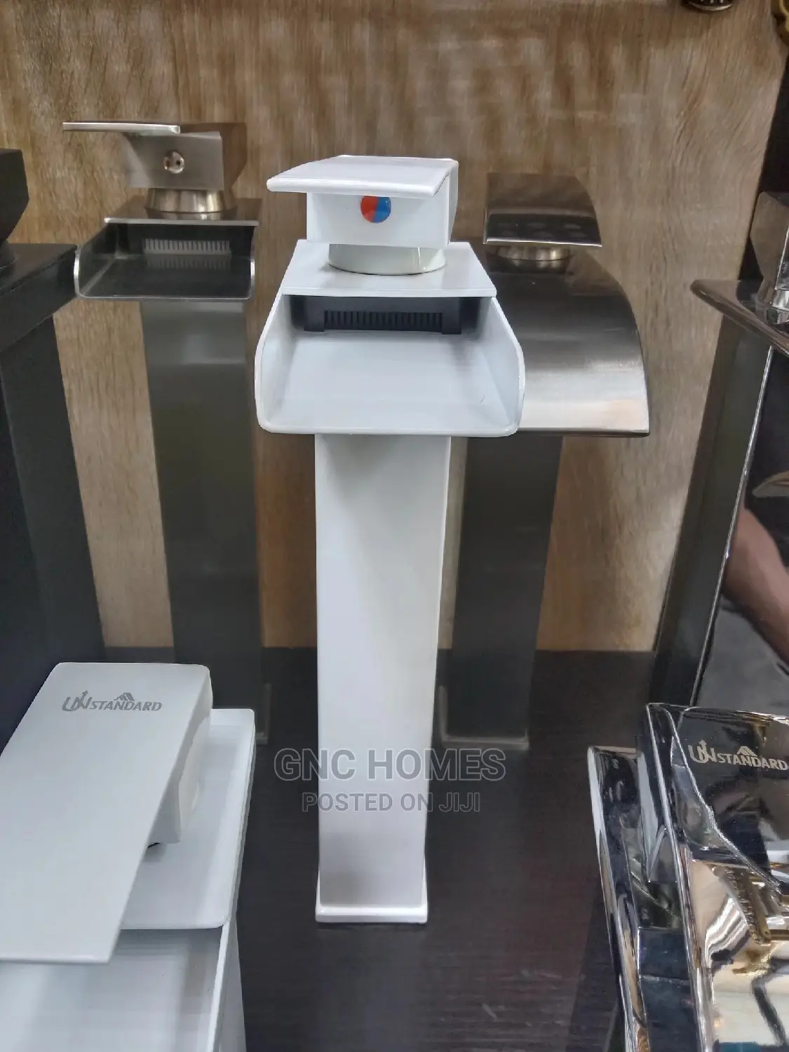 White Basin Mixer Tap