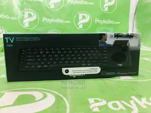 Logitech Tv Keyboard With Integrated Touchpad And D-pad