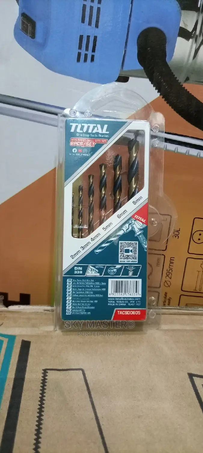 Total Metal Drill Bit Set