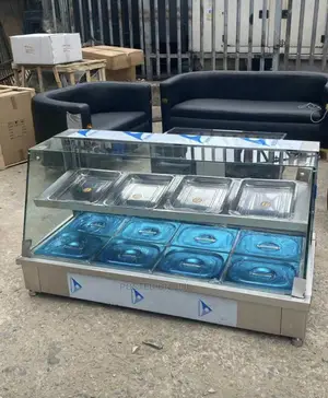 Bain Marine Food Warmer 4plates Up Down 8plates