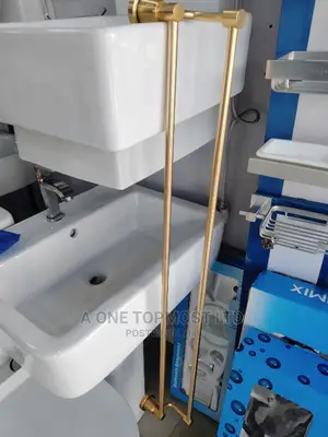 Gold Towel Rail by 90cm