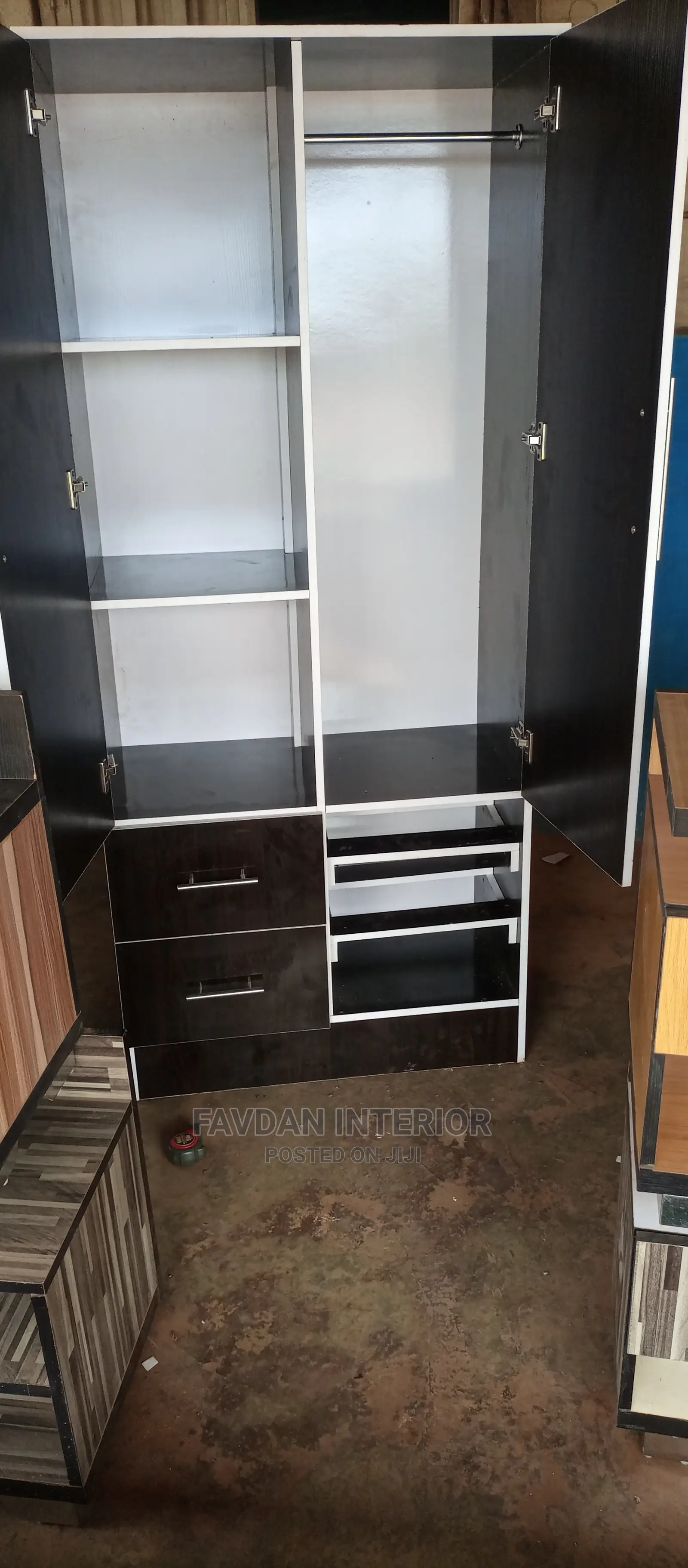 Quality Black Wardrobe